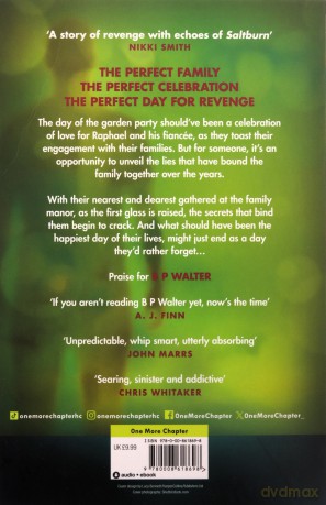 THE GARDEN PARTY: An intoxicating and twisty thriller to keep you captivated in 2024 - B P Walter [KSIĄŻKA]