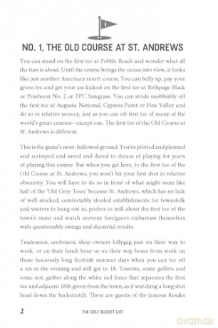 The Golf Bucket List: 100 Ideas for Enjoying the Great Game of Golf - Jeffrey Thoreson [KSIĄŻKA]