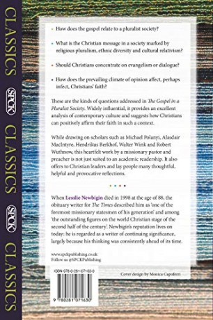 The Gospel in a Pluralist Society (SPCK Classics) - Lesslie Newbigin [KSIĄŻKA]