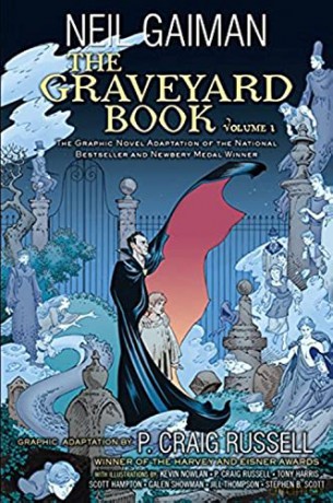 The Graveyard Book Graphic Novel: Volume 1: Neil Gaiman, P. Craig Russell - Neil Gaiman [KOMIKS]