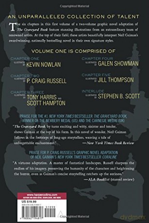 The Graveyard Book Graphic Novel: Volume 1: Neil Gaiman, P. Craig Russell - Neil Gaiman [KOMIKS]