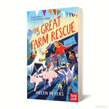 The Great Farm Rescue (Hannah's Farm Series) - Helen Peters [KSIĄŻKA]