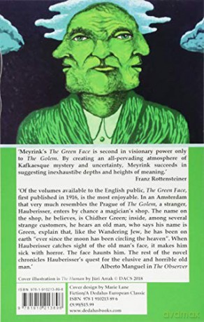 The Green Face (Dedalus European Classics) - Gustav Meyrink [KSIĄŻKA]