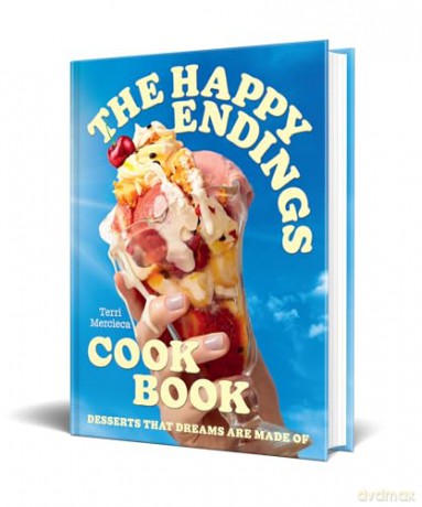 The Happy Endings Cookbook: The ice cream and desserts cookbook for summer 2024 - Terri Mercieca [KSIĄŻKA]