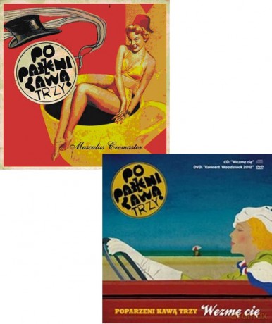 Poparzeni Kawą Trzy Kolekcja: Musculus Cremaster + Wezmę Cię Pakiet [2CD]+[DVD]