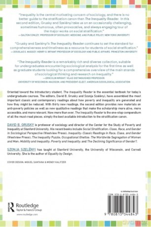The Inequality Reader: Contemporary and Foundational Readings in Race, Class, and Gender - Grusky David [KSIĄŻKA]