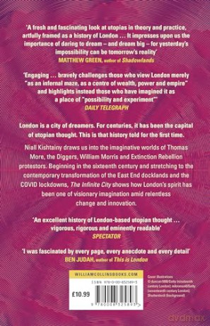 The Infinite City: The Political History of Utopian Dreams on the Streets of London - Niall Kishtainy [KSIĄŻKA]