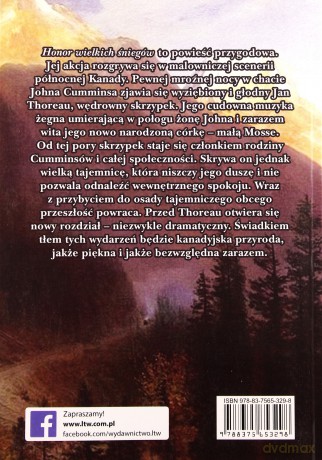 Honor wielkich śniegów - James Oliver Curwood [KSIĄŻKA]