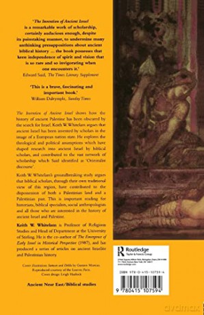 The Invention of Ancient Israel: The Silencing of Palestinian History - Keith W. Whitelam [KSIĄŻKA]