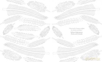The Joy of Mindfulness Coloring: 50 Quotes and Designs to Help You Find Calm, Slow Down and Relax - Holly Macdonald [KSIĄŻKA]