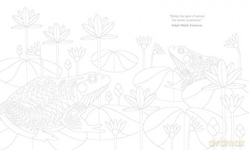 The Joy of Mindfulness Coloring: 50 Quotes and Designs to Help You Find Calm, Slow Down and Relax - Holly Macdonald [KSIĄŻKA]