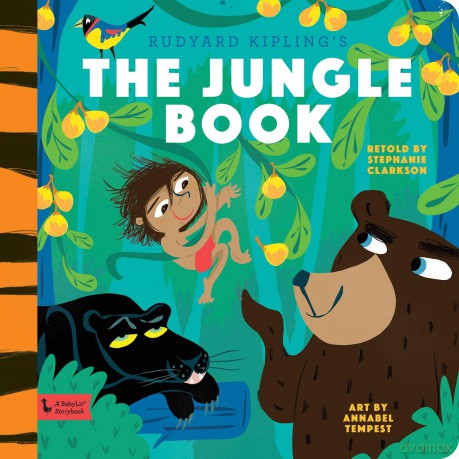 The Jungle Book: A BabyLit Storybook - Stephanie Clarkson [KSIĄŻKA]
