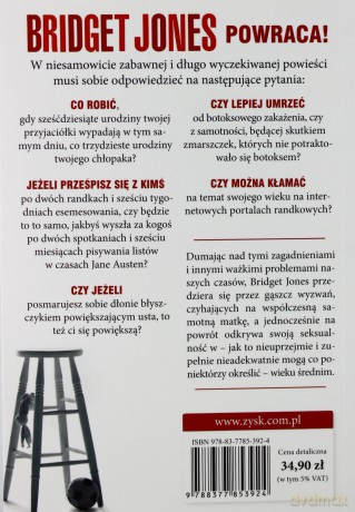 Bridget Jones Szalejąc za facetem - Fielding Helen [KSIĄŻKA]