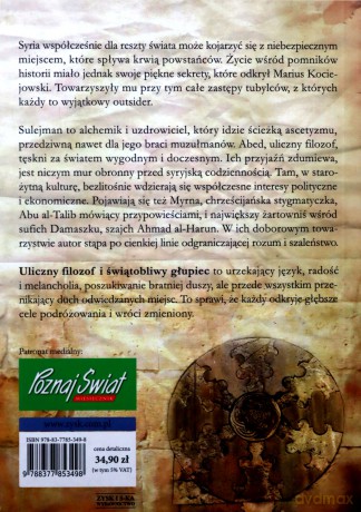Uliczny filozof i świątobliwy głupiec. Magiczny świat Syrii - Marius Kociejowski [KSIĄŻKA]