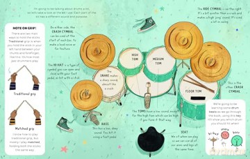 The Life Changing Magic of Drumming: A Beginner's Guide by Musician Nandi Bushell - Nandi Bushell [KSIĄŻKA]