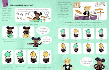 The Life Changing Magic of Drumming: A Beginner's Guide by Musician Nandi Bushell - Nandi Bushell [KSIĄŻKA]