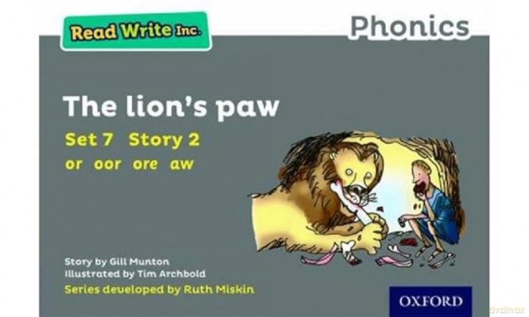 The Lion's Paw (Grey Set 7 Storybook 2) (Read Write Inc. Phonics) [KSIĄŻKA]