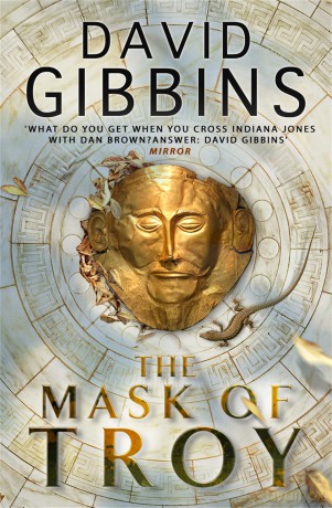 The Mask of Troy - Gibbins David [KSIĄŻKA]