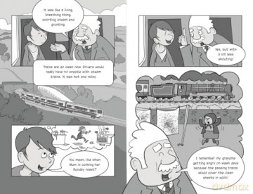 The Memory Key: A time-hopping graphic novel adventure that will take you to unexpected places... - Nigel Baines [KSIĄŻKA]