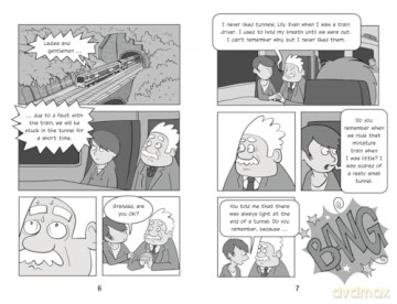 The Memory Key: A time-hopping graphic novel adventure that will take you to unexpected places... - Nigel Baines [KSIĄŻKA]