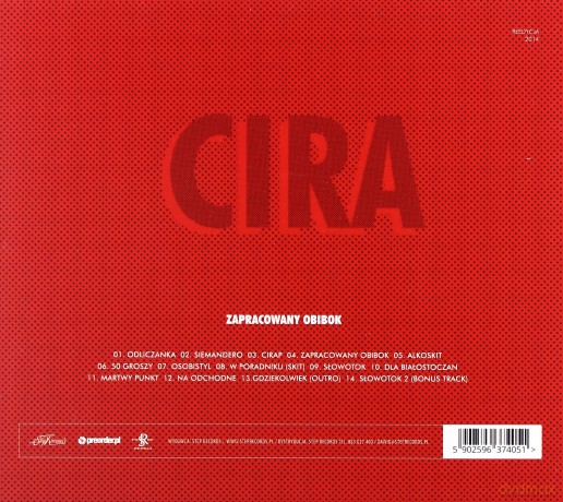Cira: Zapracowany obibok [CD]