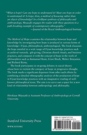 The Method of Hope: Anthropology, Philosophy, and Fijian Knowledge [KSIĄŻKA]
