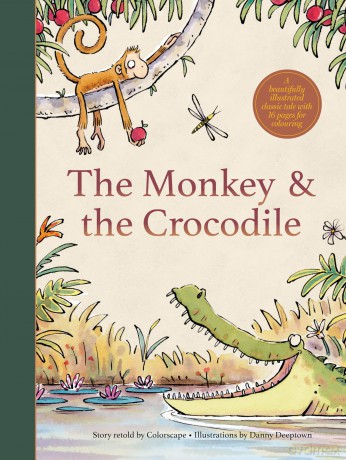 The Monkey and the Crocodile (Colorscape) - Ajay Kumar [KSIĄŻKA]