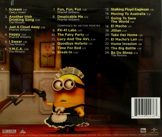 Despicable Me 2 soundtrack (Minionki Rozrabiają) [CD]