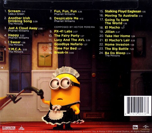 Despicable Me 2 soundtrack (Minionki Rozrabiają) [CD]