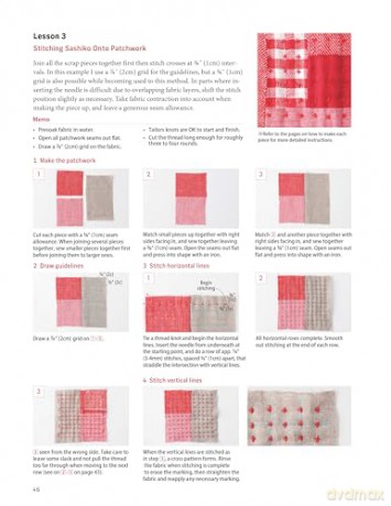 The New Sashiko: A Fresh Approach to Japanese Embroidery - Sashikonami [KSIĄŻKA]