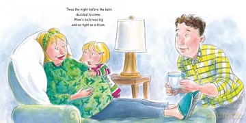 The Night Before the New Baby - Natasha Wing [KSIĄŻKA]