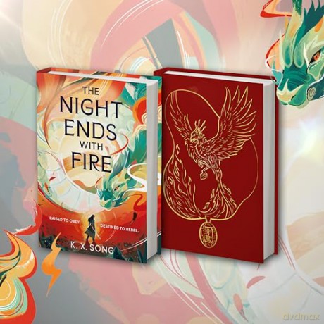 The Night Ends With Fire: the #1 Sunday Times bestseller - K X Song [KSIĄŻKA]