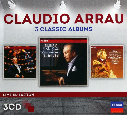 Claudio Arrau: 3 Classic Albums [3CD]