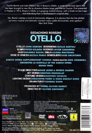 Cecilia Bartoli: Rossini Otello [DVD]