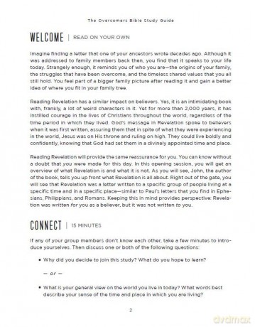 The Overcomers Bible Study Guide plus Streaming Video: A Bible Study in the Book of Revelation - Chandler Matt [KSIĄŻKA]