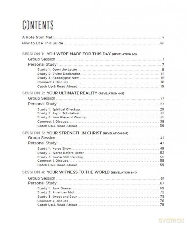 The Overcomers Bible Study Guide plus Streaming Video: A Bible Study in the Book of Revelation - Chandler Matt [KSIĄŻKA]
