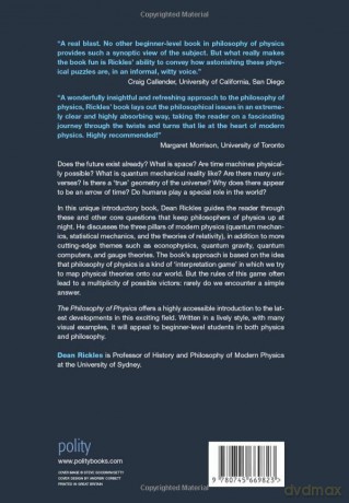 The Philosophy of Physics - Dean Rickles [KSIĄŻKA]