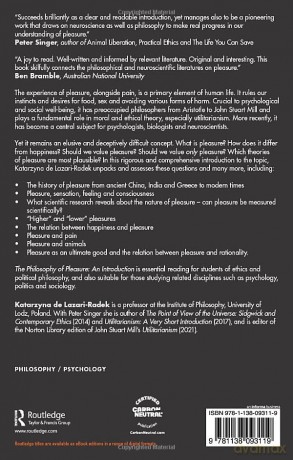 The Philosophy of Pleasure: An Introduction - Kat De Lazari-Radek [KSIĄŻKA]