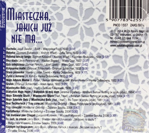 Piosenki Żydowskie [CD]