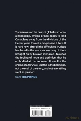 The Prince: The Turbulent Reign of Justin Trudeau - To Be Confirmed S S [KSIĄŻKA]