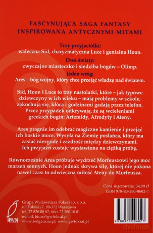 Dziewczyny z Olimpu 2. Moc marzeń. - Elena Kedros [KSIĄŻKA]