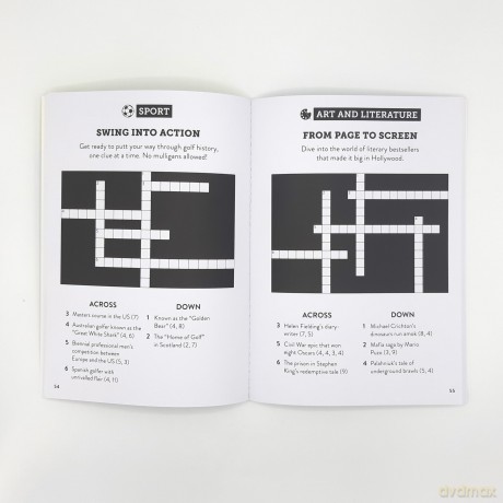 The Retirement Crossword Puzzle Book: Over 100 Quick Crossword Puzzles to Keep Your Mind Active [KSIĄŻKA]