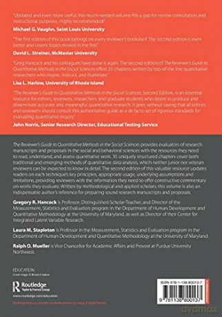 The Reviewer's Guide to Quantitative Methods in the Social Sciences - Gregory R. Hancock [KSIĄŻKA]