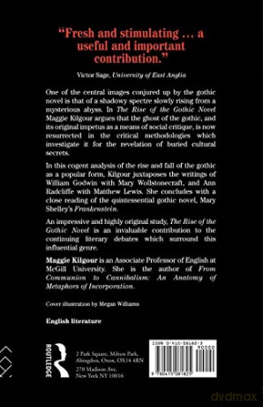 The Rise of the Gothic Novel - Maggie Kilgour [KSIĄŻKA]