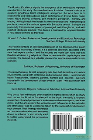 The Road to Excellence: The Acquisition of Expert Performance in the Arts and Sciences, Sports and Games - K. Anders Ericsson [KSIĄŻKA]