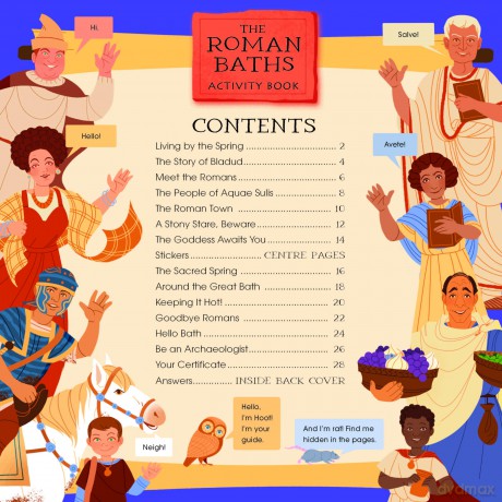 The Roman Baths: Activity Book [KSIĄŻKA]