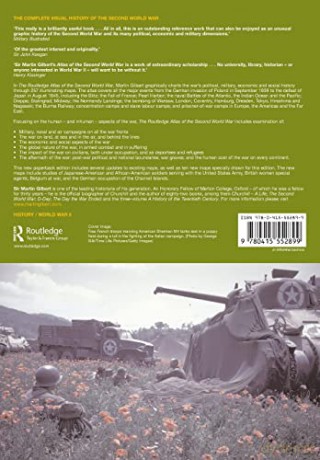 The routledge atlas of the second world war (Routledge Historical Atlases) - Martin Gilbert
