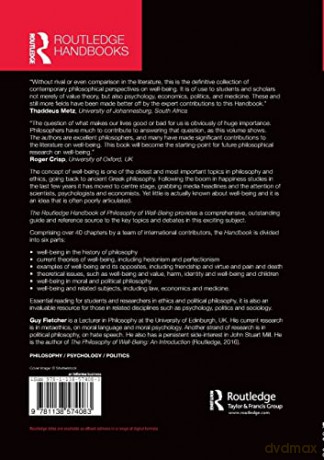The Routledge Handbook of Philosophy of Well-Being (Routledge Handbooks in Philosophy) - Guy Fletcher [KSIĄŻKA]