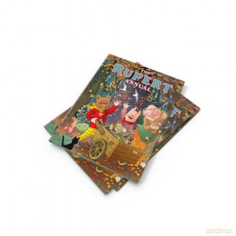 The Rupert Annual 2025: The Rupert Annual 2025: Perfect Full-Colour, Illustrated Gift Annual for Rupert Fans of all ages with a Brand-New story from Stuart Trotter. [KOMIKS]