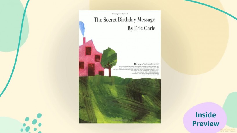 The Secret Birthday Message - Eric Carle [KSIĄŻKA]
